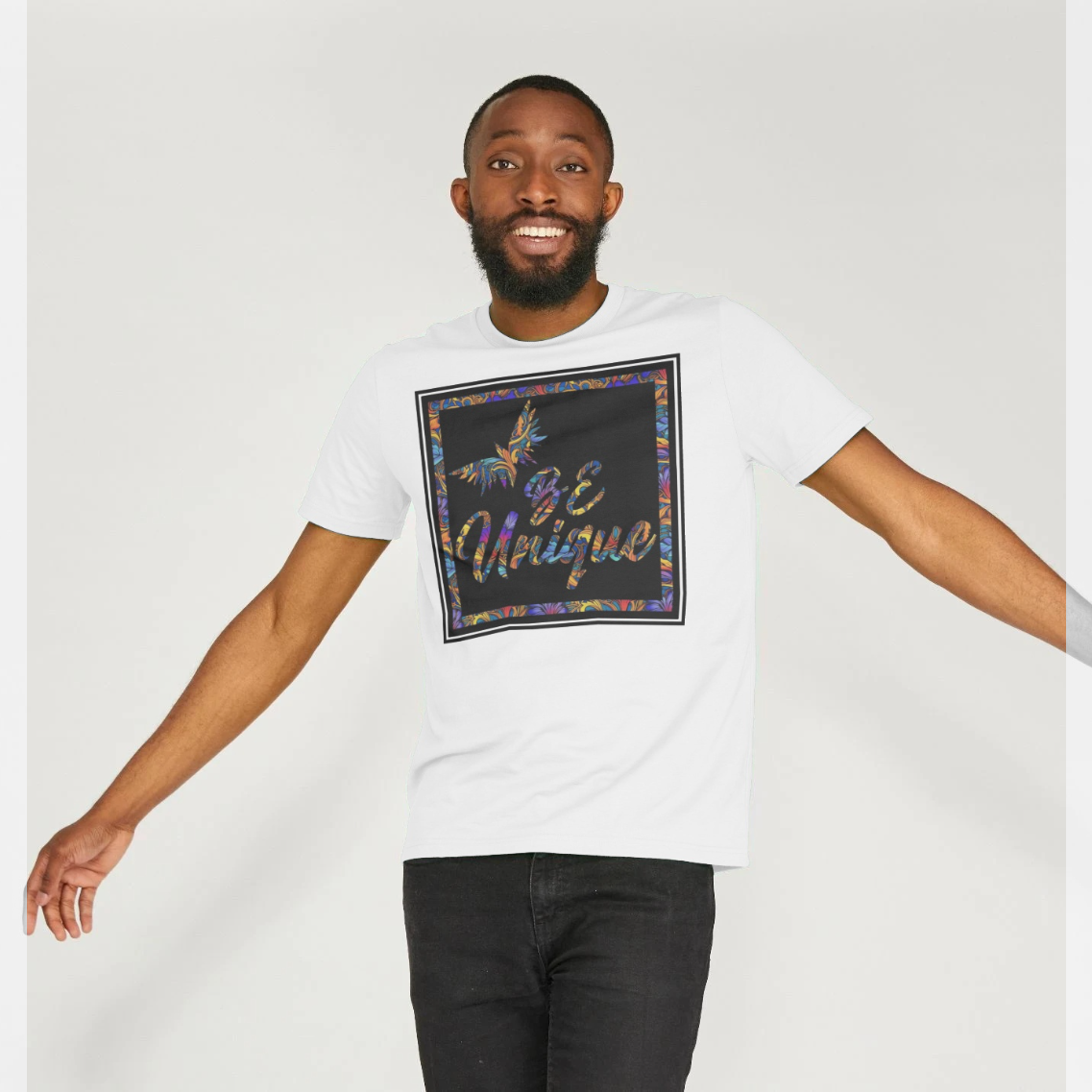 Be Unique - white T shirt