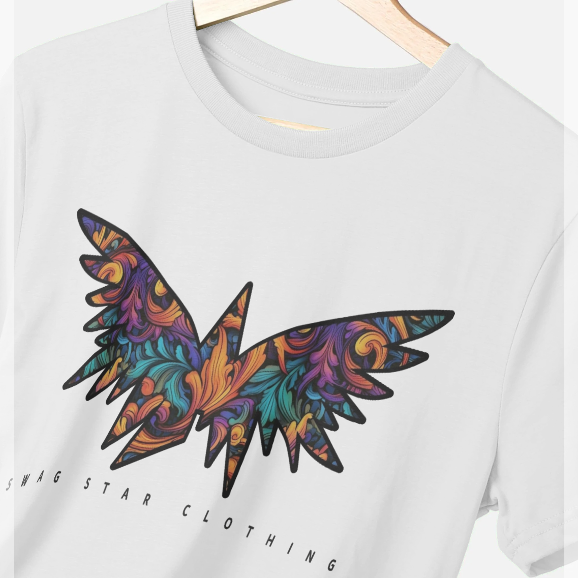 Psychedelic wing - T shirt