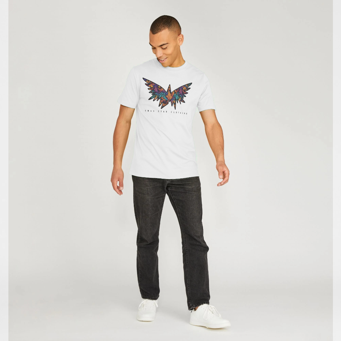 Psychedelic wing - T shirt